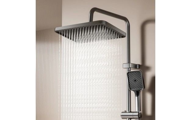 Led Işıklı Duş Seti Rm-002