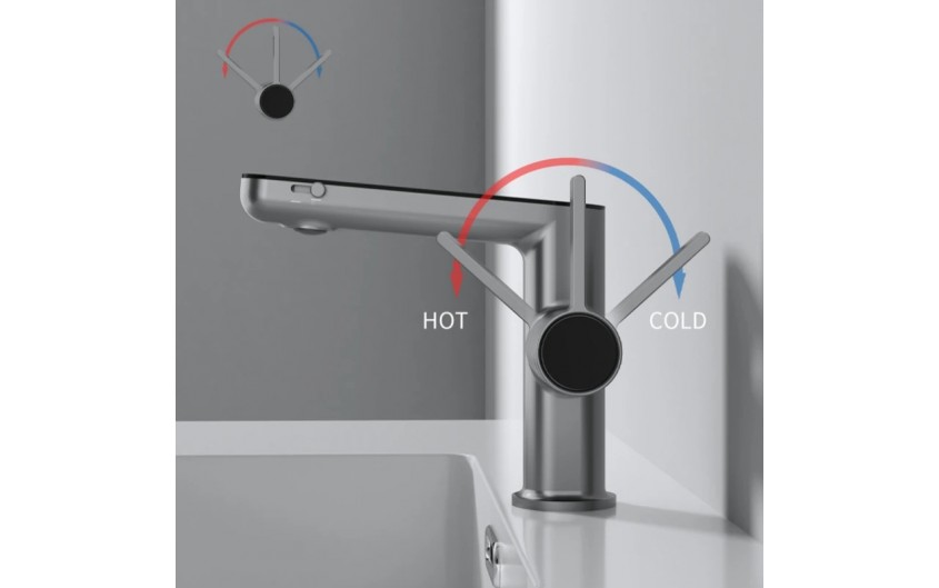 Led Ekranlı Lavabo Batarya Led Ekranlı Lavabo Batarya