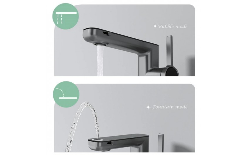 Led Ekranlı Lavabo Batarya Led Ekranlı Lavabo Batarya